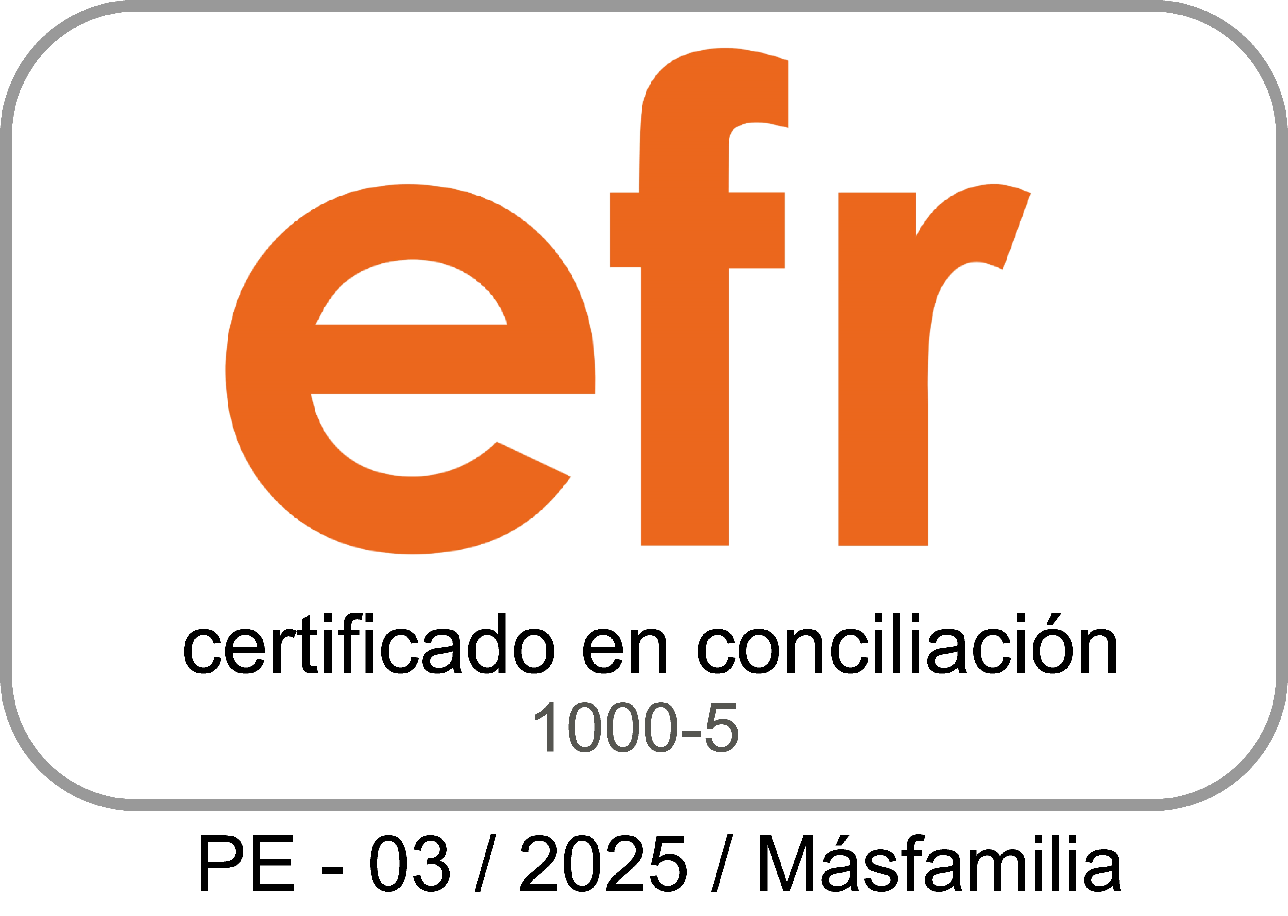 Certificación efr